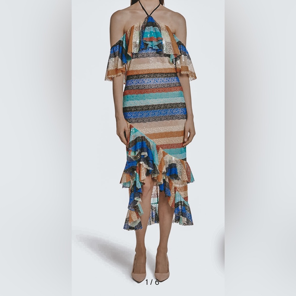 Annabeth Off the Shoulder Midi Dress
ALICE + OLIVIA - Picture 3 of 17